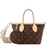 LV-001-01-Neverfull BB-Mini-Brown24X14.5X9cm Louis Vuitton bags Mini LV Neverfull BB
