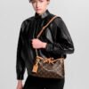 LV-001-02-Carryall BB-Mini-Brown26X17X10cm Louis Vuitton bags Mini LV Carryall BB