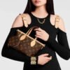 LV-001-02-Neverfull BB-Mini-Brown24X14.5X9cm Louis Vuitton bags Mini LV Neverfull BB
