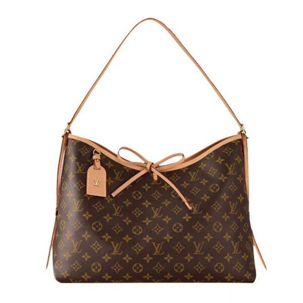 LV-006-01-Carryall MM-Medium-Brown39X30X15 Louis Vuitton bags Medium LV Carryall MM