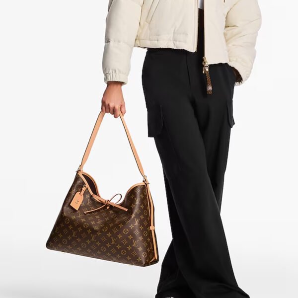 LV-006-02-Carryall MM-Medium-Brown39X30X15 Louis Vuitton bags Medium LV Carryall MM