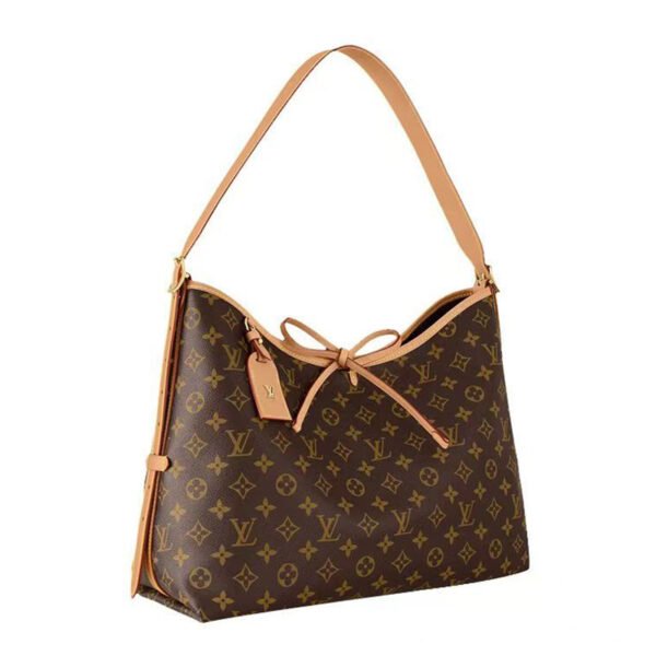 LV-006-03-Carryall MM-Medium-Brown39X30X15 Louis Vuitton bags Medium LV Carryall MM