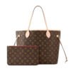 LV-007-01-Neverfull MM-Medium-Brown-Red Inside31X28X14cm Louis Vuitton bags Medium LV Neverfull MM