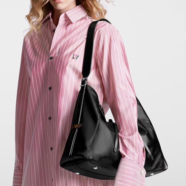 LV-007-02-Carryall MM-Medium-Black39X30X15 Louis Vuitton bags Medium LV Carryall MM