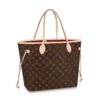 LV-007-04-Neverfull MM-Medium-Brown-Red Inside31X28X14cm Louis Vuitton bags Medium LV Neverfull MM
