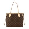 LV-007-05-Neverfull MM-Medium-Brown-Red Inside31X28X14cm Louis Vuitton bags Medium LV Neverfull MM