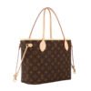 LV-008-06-Neverfull MM-Medium-Brown-Cream Color Inside31X28X14cm Louis Vuitton bags Medium LV Neverfull MM