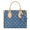 LV-021-01-OnTheGo GM-Large-Denim Color35X27X14cm Louis Vuitton bags Large LV Onthego GM