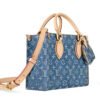LV-021-03-OnTheGo GM-Large-Denim Color35X27X14cm Louis Vuitton bags Large LV Onthego GM