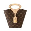 LV-001-01-Rivage BB-Brown18X12X7cm Louis Vuitton bags LV Rivage BB