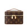 LV-001-01-Vanity-Nice Nano-Brown14X10.2X8.5cm Louis Vuitton bags Nice Nano LV Vanity