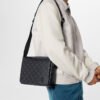 LV-001-02-District PM-Black26X20X7cm Louis Vuitton bags LV District PM