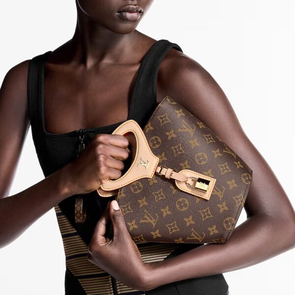 LV-001-03-Rivage BB-Brown18X12X7cm Louis Vuitton bags LV Rivage BB