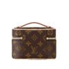 LV-001-03-Vanity-Nice Nano-Brown14X10.2X8.5cm Louis Vuitton bags Nice Nano LV Vanity