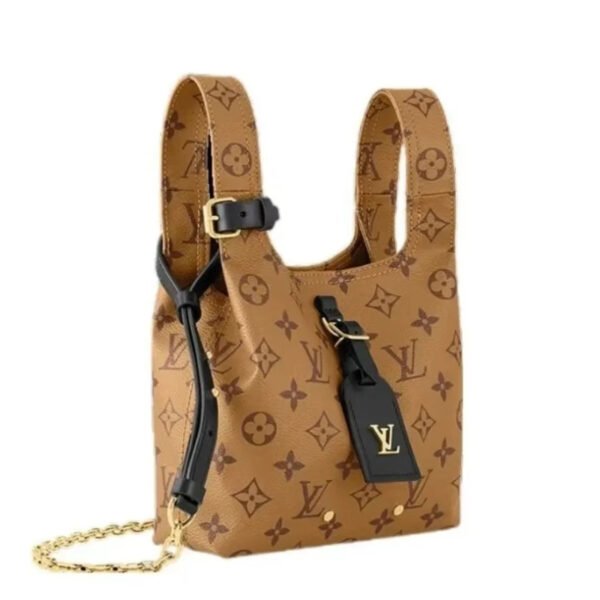 LV-001-04-Atlantis BB-Mini-Yellow17X17X7cm Louis Vuitton bags Mini LV Atlantis BB