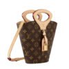 LV-001-04-Rivage BB-Brown18X12X7cm Louis Vuitton bags LV Rivage BB