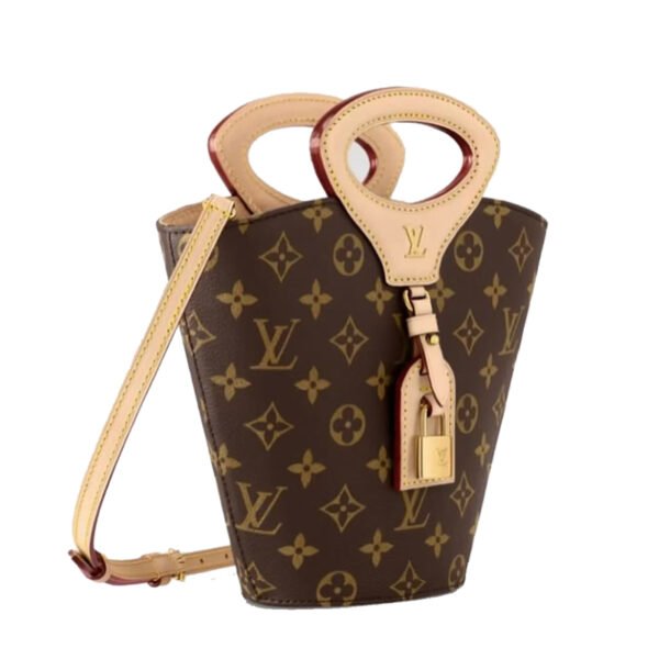 LV-001-04-Rivage BB-Brown18X12X7cm Louis Vuitton bags LV Rivage BB