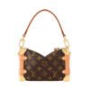LV-001-04-Side Trunk PM-Brown19X12.5x7.5cm Louis Vuitton bags Small LV Side Trunk PM