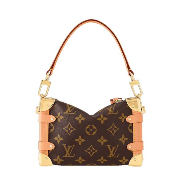 LV-001-04-Side Trunk PM-Brown19X12.5x7.5cm Louis Vuitton bags Small LV Side Trunk PM