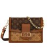 LV-002-01-Dauphine MM-Medium-Brown25X17X10.5cm Louis Vuitton bags Medium LV Dauphine MM