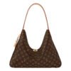 LV-002-01-Slouchy MM-Medium-Brown40X29X11cm Louis Vuitton bags Medium LV Slouchy MM