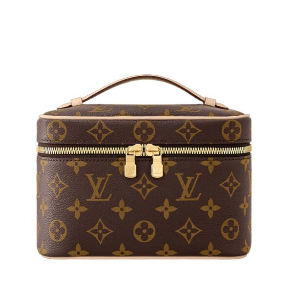 LV-002-01-Vanity-Nice Mini-Brown20X13.5X12cm Louis Vuitton bags Nice Mini LV Vanity