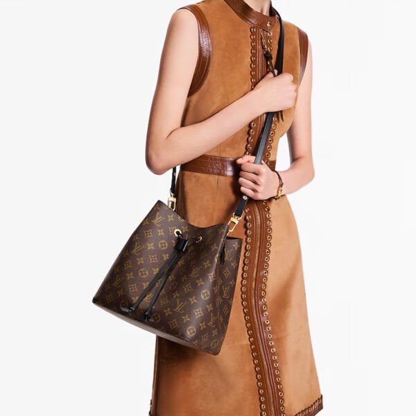 LV-002-02-NéoNoé MM-Black26X26X17.5cm Louis Vuitton bags Medium LV NéoNoé MM