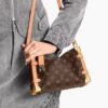 LV-002-02-Side Trunk MM-Brown23.5X16x8.5cm Louis Vuitton bags Medium LV Side Trunk MM