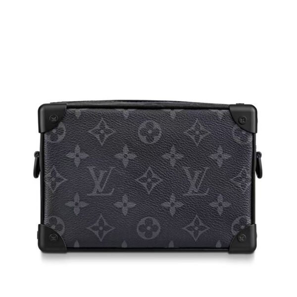 LV-002-04-Soft Trunk-Black18.5X13x8cm Louis Vuitton bags Mini LV Soft Trunk