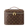 LV-003-01-Vanity-Nice BB-Brown24X18X14.5cm Louis Vuitton bags Nice BB LV Vanity