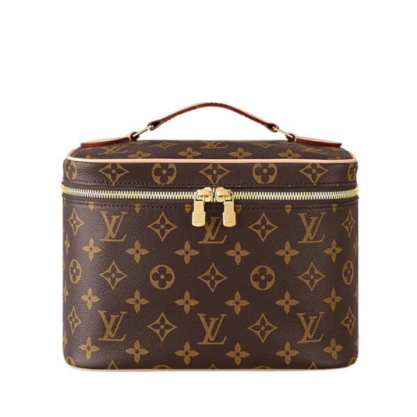 LV-003-01-Vanity-Nice BB-Brown24X18X14.5cm Louis Vuitton bags Nice BB LV Vanity