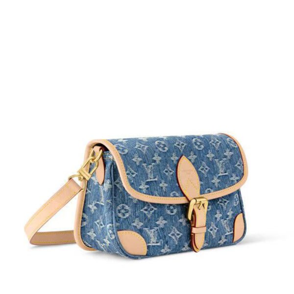 LV-003-02-Diane-Brown24X15x9cm Louis Vuitton bags LV Diane