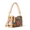 LV-003-03-Side Trunk MM-Brown23.5X16x8.5cm Louis Vuitton bags Medium LV Side Trunk MM