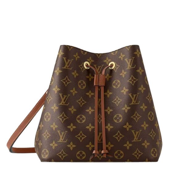 LV-004-01-NéoNoé MM-Dark Brown26X26X17.5cm Louis Vuitton bags Medium LV NéoNoé MM