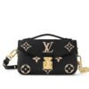 LV-004-01-Pochette Metis East West-Black1.5X13.5X6cm Louis Vuitton bags LV Pochette Metis East West
