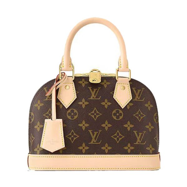 LV-004-03-Alma BB-Brown23.5X17.5X11.5cm Louis Vuitton bags LV Alma BB