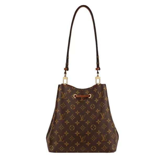 LV-004-05-NéoNoé MM-Dark Brown26X26X17.5cm Louis Vuitton bags Medium LV NéoNoé MM
