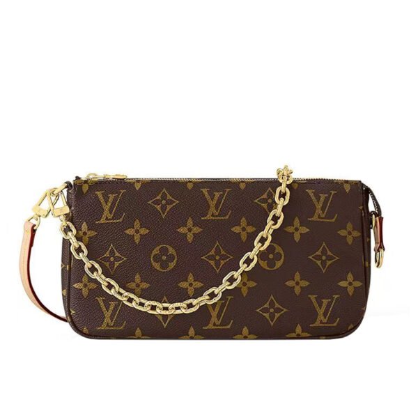 LV-014-01-Pochette Accessoires-Brown23.5X13.5X4cm Louis Vuitton bags LV Pochette Accessoires
