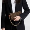 LV-014-02-Pochette Accessoires-Brown23.5X13.5X4cm Louis Vuitton bags LV Pochette Accessoires