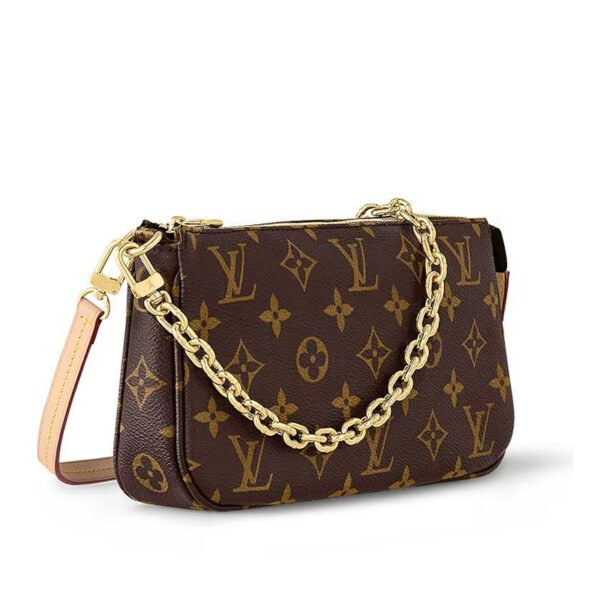 LV-014-03-Pochette Accessoires-Brown23.5X13.5X4cm Louis Vuitton bags LV Pochette Accessoires